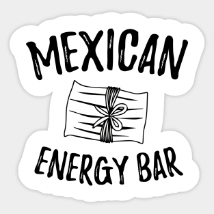 Mexican energy bar Sticker